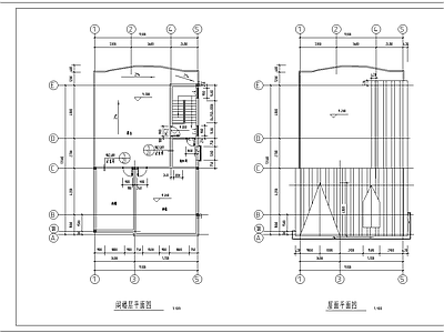 新农村住宅建筑 施工图 自建房