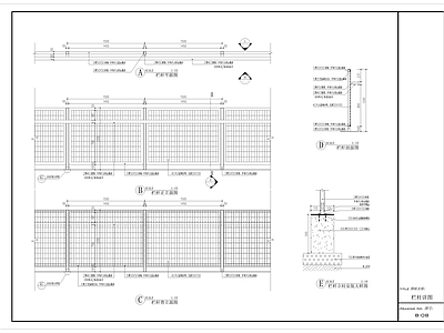 栏杆标准做法 施工图