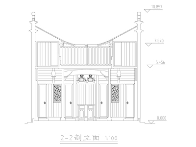 培德堂古建建筑全套 施工图