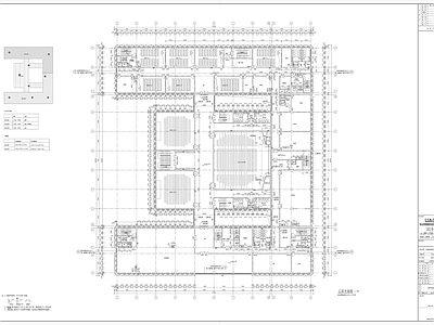 芜湖市委党校建筑 施工图