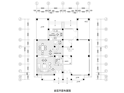 日式三层别墅装修 施工图