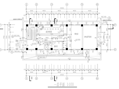 配电房及泵房建筑 施工图