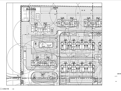 景观大区给排水 施工图 园林景观给排水