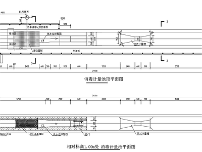 紫外线消毒计量池 施工图