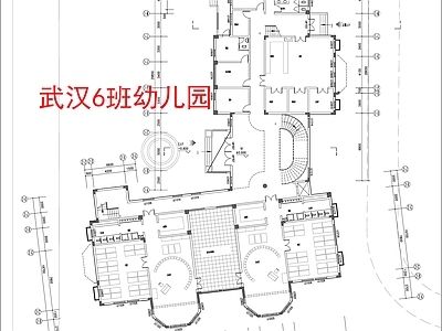 幼儿园建筑 施工图