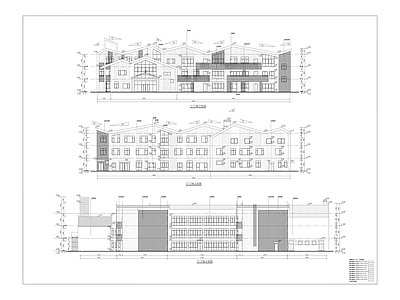 幼儿园建筑 施工图