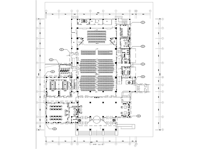 会议中心 施工图