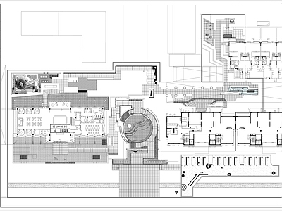 武汉龙湖光谷天街城市综合体景观 施工图