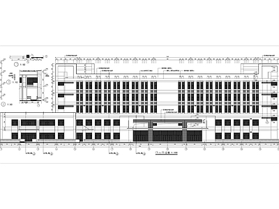 传染病医院全套建筑 施工图