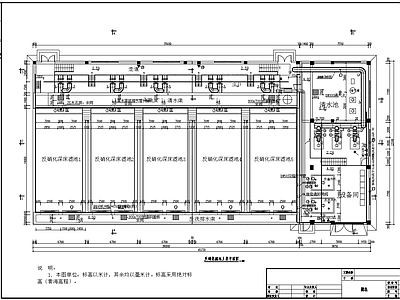 6万吨深床反硝化滤池 施工图