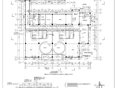 幼儿园建筑结构水电全套 施工图