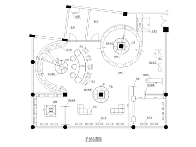 古董商店全套装修 施工图