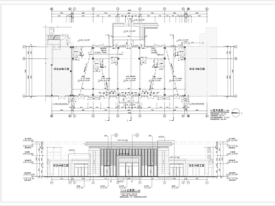 售楼处建筑 施工图