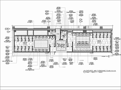 180㎡公共卫生间 施工图