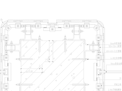 石材柱节点 施工图 建筑通用节点