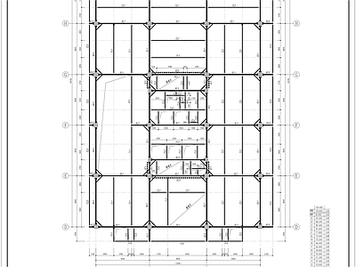 高层钢结构办公楼 施工图