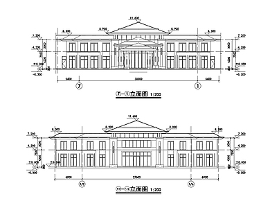 某南方会所建筑 施工图 娱乐会所