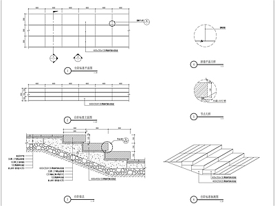 台阶样式详图做法 施工图
