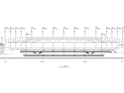 水上表演场看台详图 施工图 建筑通用节点