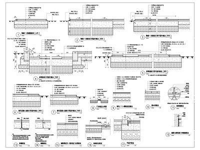 地面铺装通用做法图集 施工图