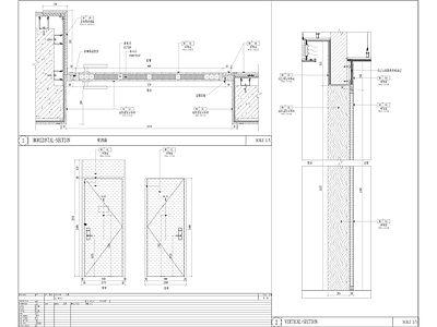 客房门表通用大样节点 施工图 通用节点