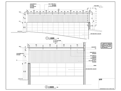 地下车库入口节点 施工图 建筑通用节点