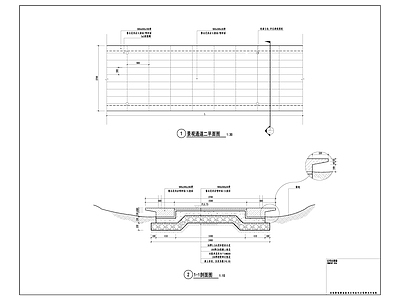 景观通道节点 施工图