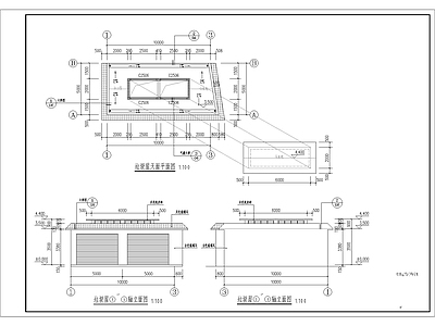 10mX5m垃圾屋建筑结构 施工图