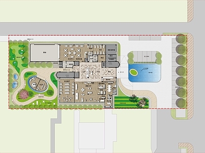 养老院建筑 施工图 疗养院