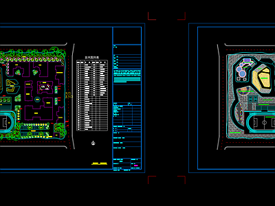 小学景观全套 施工图