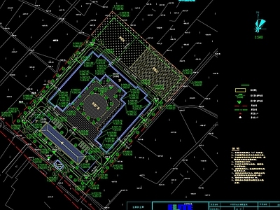 洛水敬老院建筑 施工图 疗养院