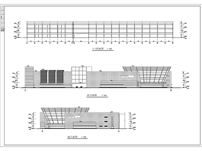 大型商场建筑 施工图