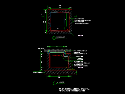 泵坑详图 施工图