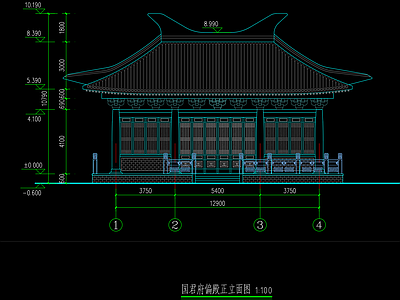 古建筑 施工图