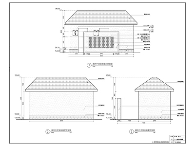 厕所外立面改造详图 施工图 建筑通用节点