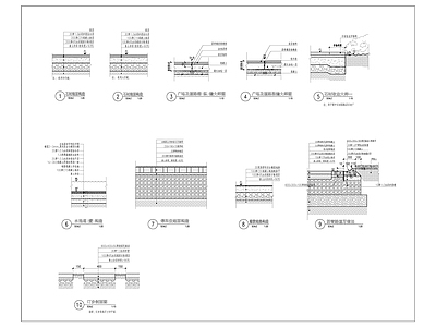 地面构造做法 施工图