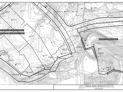 蔡家R分区土石方平场及边坡支护工程 施工图