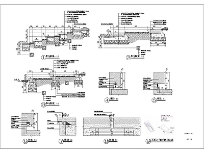 台阶标准详图 施工图