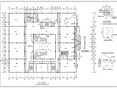 文化商城建筑 施工图