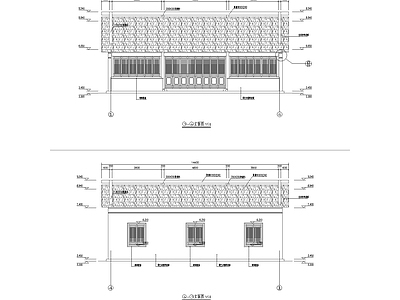 茅草屋建筑 施工图