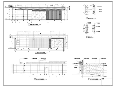 主入口门楼详图 施工图 建筑通用节点