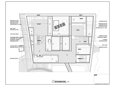 屋顶花园 施工图