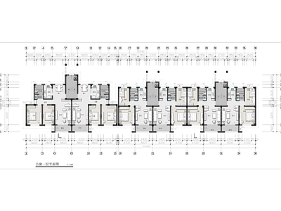 公寓楼平面图