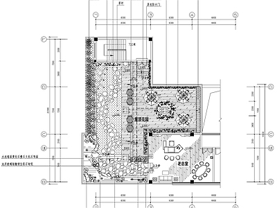 现代屋顶花园景观 施工图