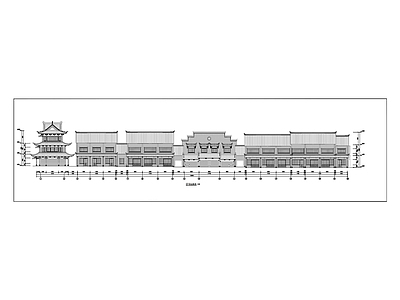 文化街区古建筑 施工图