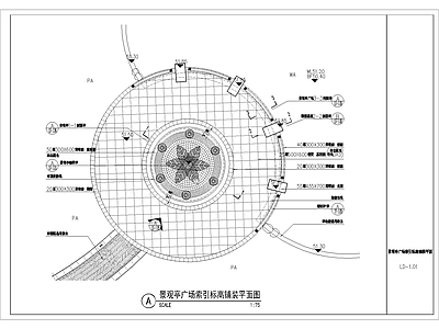 欧式圆亭 施工图