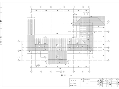 仿古中式商业街区建筑 施工图