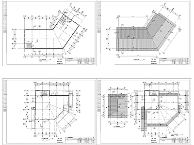 中式仿古商业街区建筑 施工图