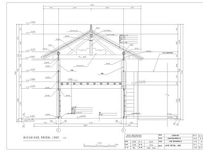 山西明清古建筑修缮 施工图