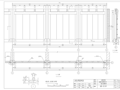 山西明清古建筑修缮  施工图